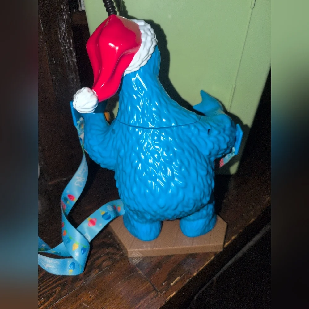 Cookie Monster 2024 Busch Gardens SeaWorld Christmas Holiday Sipper Cup